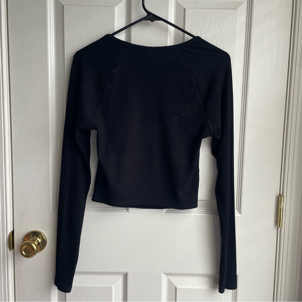 Wild Fable Ribbed Cropped Top - Picture 2 of 3
